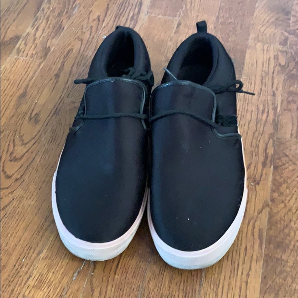 Supra Black Men Sneakers Size 10